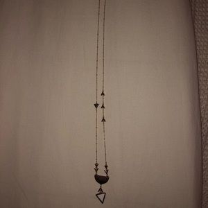 Express Long Gold Necklace